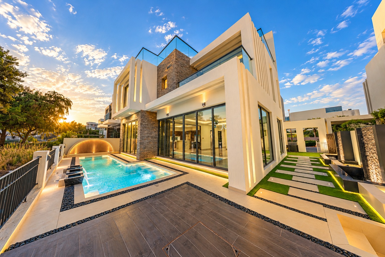 6 bed villa in Trump Estates