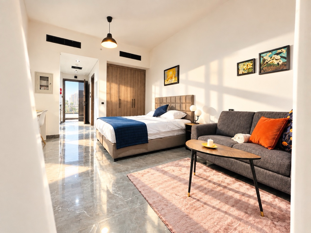Studio apartment in Joya Blanca Residences