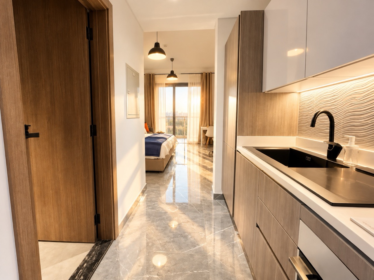 Studio apartment in Joya Blanca Residences, photo 2